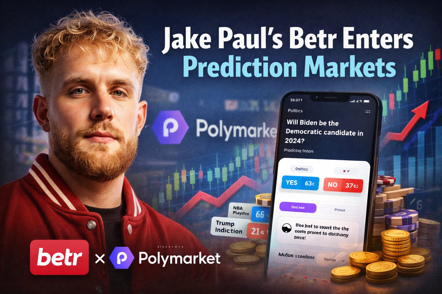 Jake Paul’s Betr Enters Prediction Markets
